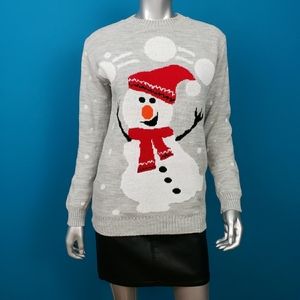 🆕️ ☃️ ASOS Playful Snowman Holiday Sweater // (NWT)